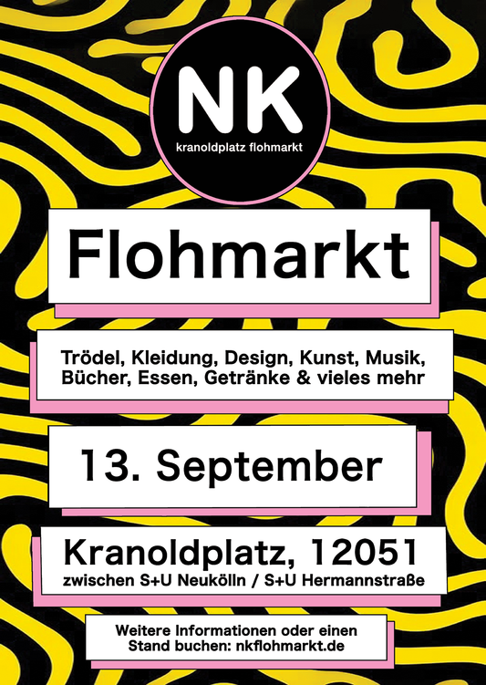Flohmarktstand 13.09.2026