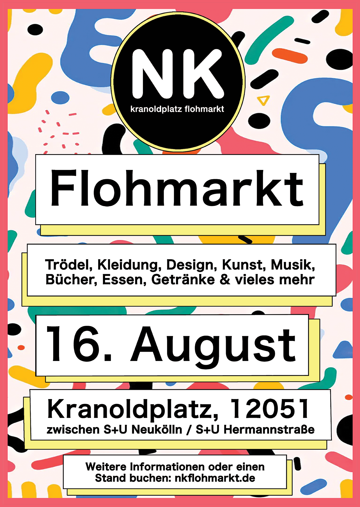 Flohmarktstand 16.08.2026