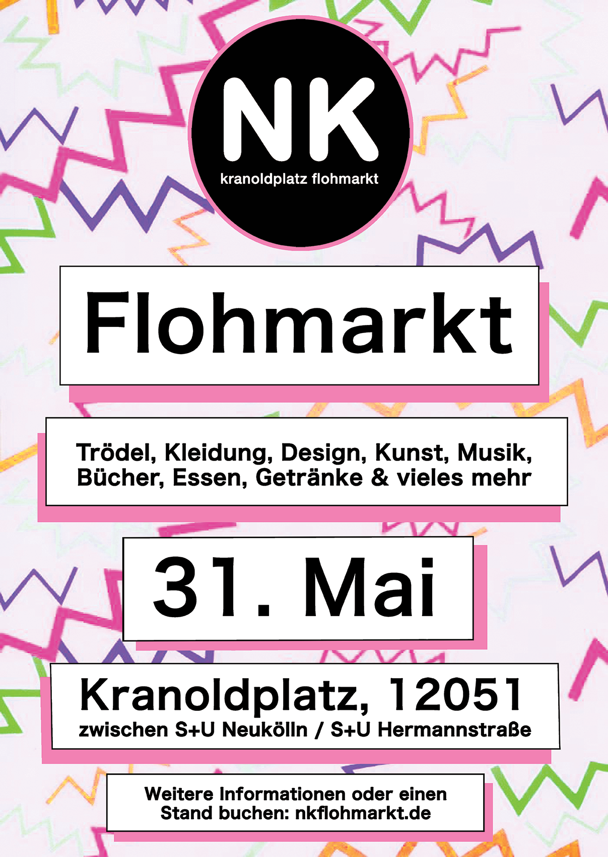 Flohmarktstand 31.05.2026