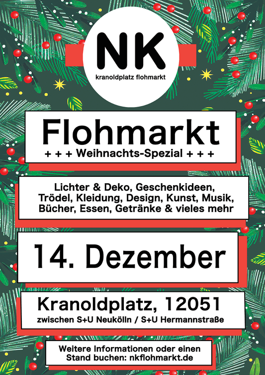 Flohmarktstand Weihnachtsflohmarkt 14.12.2025